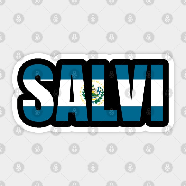 El Salvador Sticker Salvi Flag Pupusas Guanaco Central America Chapin Coins Gift Sticker by Shirtsurf